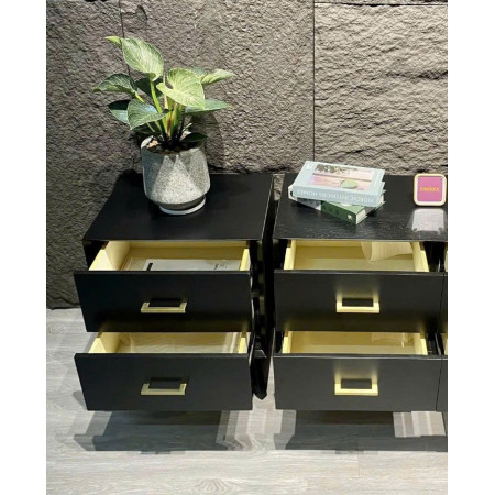 George Oliver : Tủ 02 Ngăn Kéo + Tích Hợp Ổ Cắm Điện Và Cổng USB